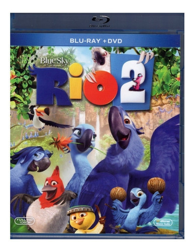 Rio 2 Dos Anne Hathaway Pelicula Blu-ray + Dvd