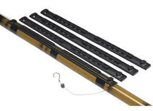 Imagem 3 de 7 de Kit Pesca 4 Varas Telescopica 2x 3,60 2 X 4,00 Com Bolsa !!