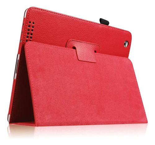 Funda Delgada Retro Plegable De Piel Sintética Para iPad 2,