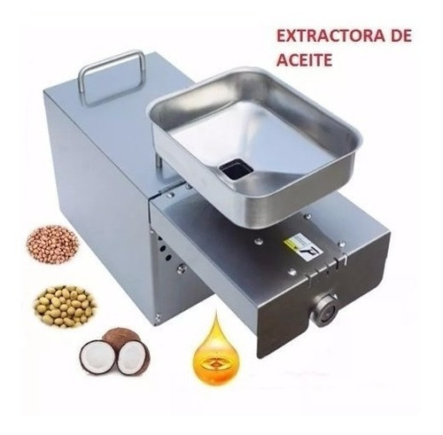 Máquina Eléctrica Extractora De Aceite, Semillas, Automática