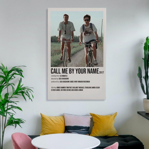 Call Me By Your Name Movie Poster (1) Picture Print Wall