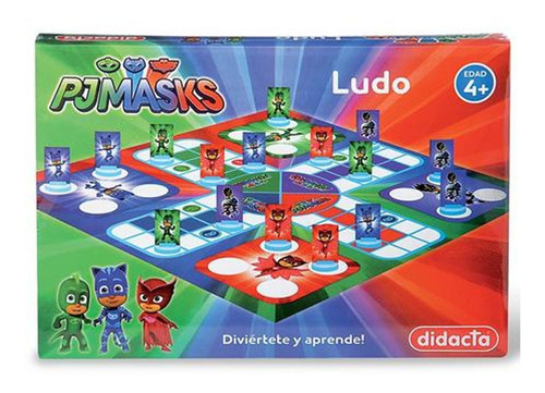 Juego De Mesa  Ludo Pj Mask Didacta