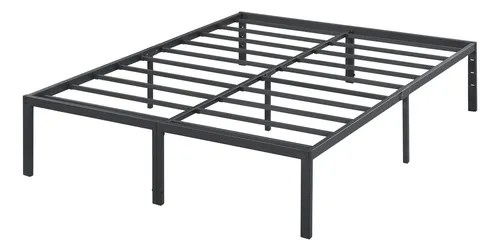 Marco De Cama Con Tablas De Acero Resistente T-3000 De 18 Pu