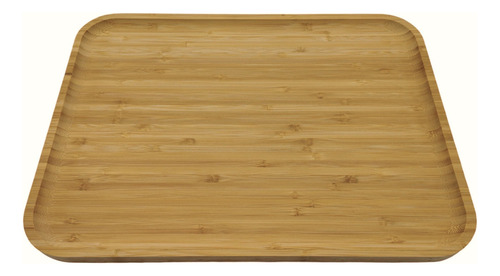 Petisqueira Tábua De Bambu Retangular Para Servir Decoração