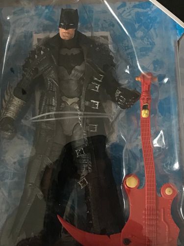 Batman Death Metal Con Guitarra Mcfarlane Dc Multiverse 2021 (Usado)