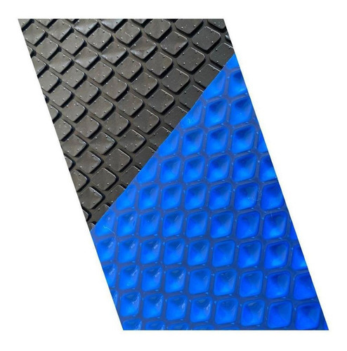 Lona Térmica Piscina 3x2 500 Micras Proteção Uv Black/blue