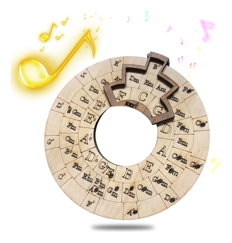 Melody Tool Wheel Chord Amantes De La Música Educativa