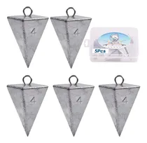 Comprar Orootl Pirámide Pesas De Pesca Con Pirámide De 1-4oz Pesos P