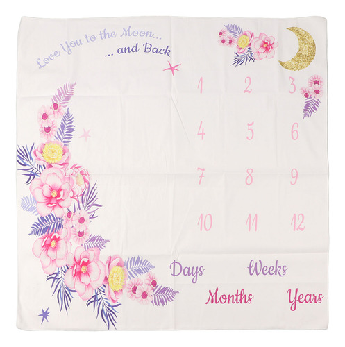 Manta Baby Monthly Milestone, Innovadora Y Decorativa