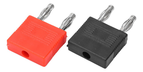 Plugue Banana De 2 Vias, 10 Unidades, Conectividade Dupla Fo