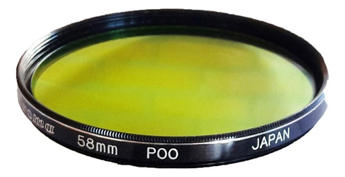 Filtro Verde Amarillo De 49mm, Made In Japan, Nuevo En Caja