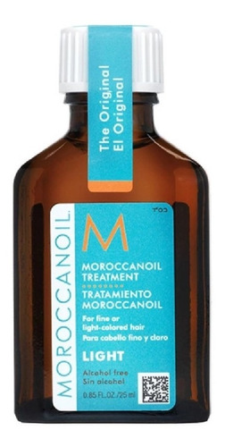 Óleo De Argan Tratamento Light - Moroccanoil 25ml