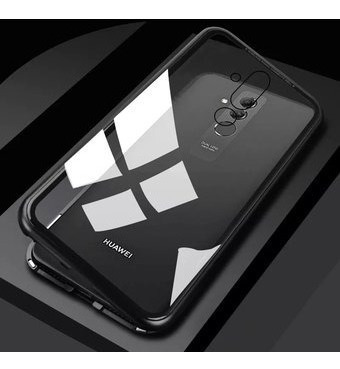 Imagen 3 de 6 de Funda Magnetica Aluminio Cristal H9 Huawei Mate 20/pro/x