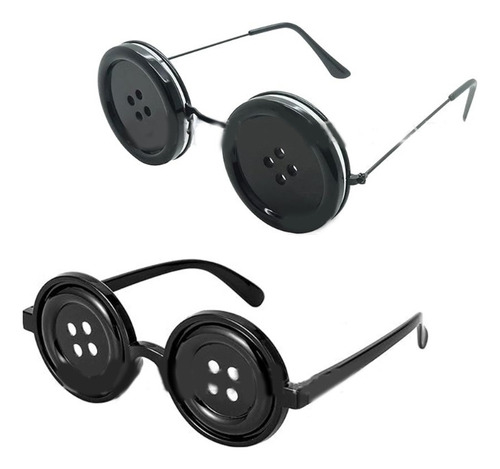 Cos Gafas Coralines Button Eyes Para Cosplay, Accesorios