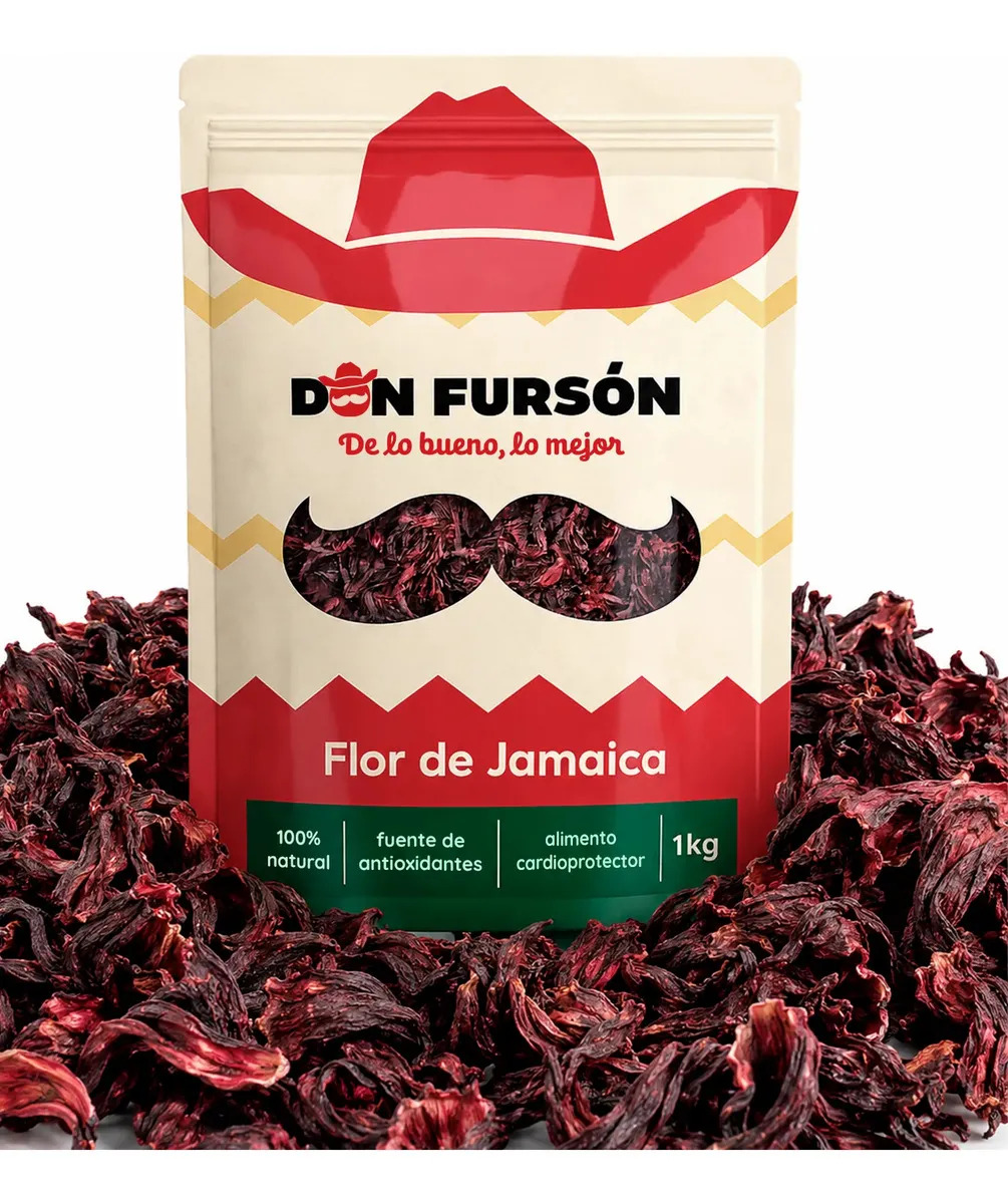 Flor de Jamaica 1 KG | Jamaica Deshidratada KILO | DON FURSÓN