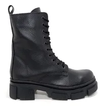 Comprar Borcegos Botas Mujer Caña Alta Cuero Vacuno Riot Sasha Urban