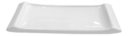 Plato Bandeja Sushi Porcelana Blanco 20 Cm Star