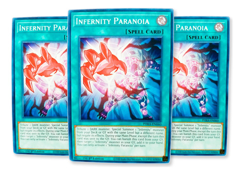 Yugi-oh! Infernity Paranoia Phra-en060 Comun