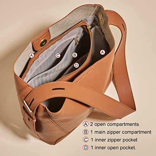 Bolsos De Cuero De Vaca Para Mujer Bolsos De Cubo Para Mujer