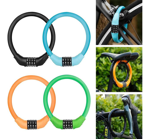 Candado Con Contraseña, Cuerda, Casco, Bicicleta, Portátil