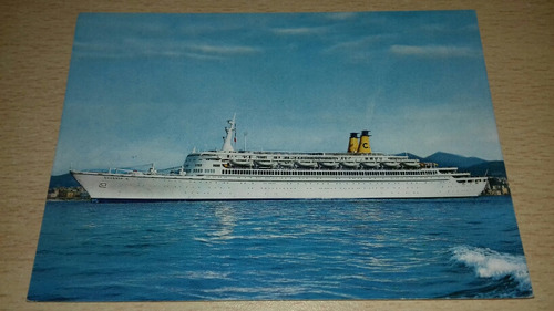 Antigua Postal Barco Eugenio C Año 1969