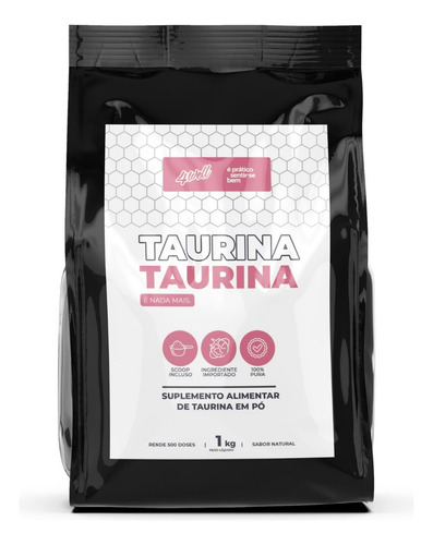 Suplemento de taurina en polvo de aminoácidos de 4 pocillos en bolsita de 1 kg