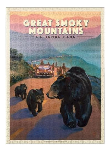 Parque Nacional De Las Grandes Montañas Humeantes: Bear Jam,