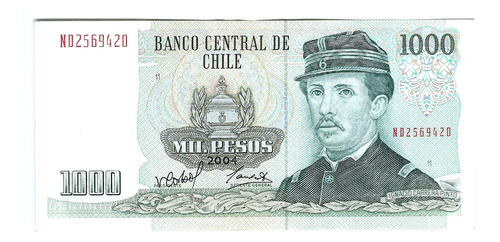 Chile - Billete 1000 Pesos 2004 - Nd2569420