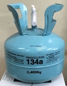 Gas Refrigerante Descartable 134 A De 3,400 Kg 7,5 Lbs