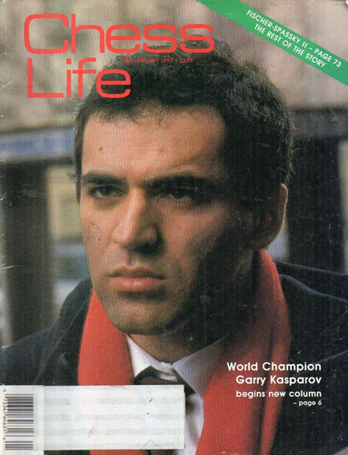 Revista Chess Life Ajedrez Usa Año 1993 Completo 12 Revistas