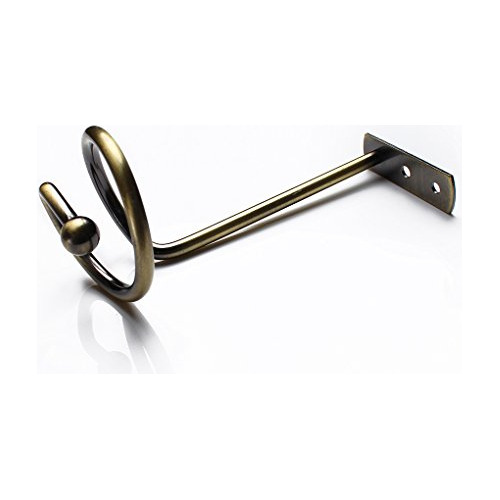 Sujetador De Cortinas Bronce - Juego De 4 Ganchos Sujet...