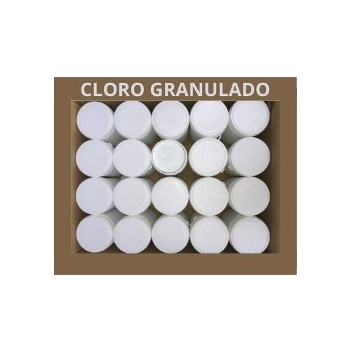 Cloro Granulado Para Piscina Caja 20 Kg