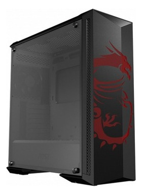 Gabinete Msi Mpg Gungnir 100d Negro E-atx Sin Fuente Cristal