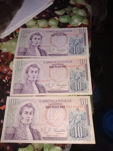 Billetes Antiguos Colombianos