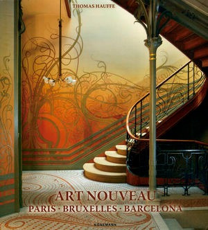 Libro Art Nouveau Paris Bruxelles Barcelona Pd Original