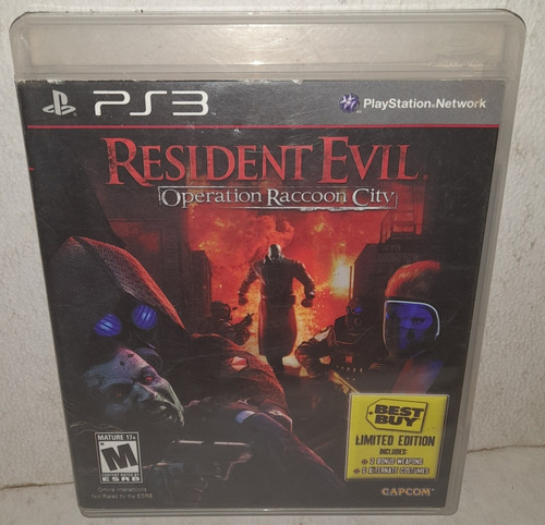 Resident Evil Operation Raccoon City Ps3 Playstation 3 (Usado)