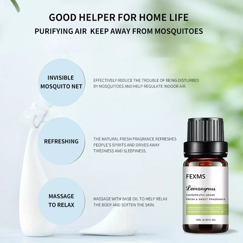 Aceite Esencial De Hierba Limón Natural Antimicótico 20ml