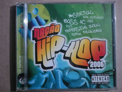 Cd Nação Hip Hop 2006- Portugal- Importado- Frete Barato