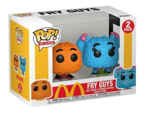 Fubko Pop! Ad Icons Mc Donald: Fry Guys (2 Pack)