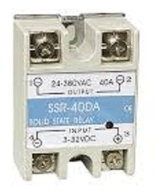 Rele Estado Solido 40amp Ssr-40da 3-32vdc/ 24-380vac Andeli