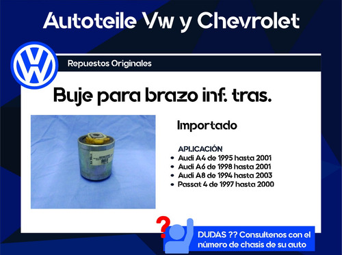 Buje Para Brazo Inf. Tras.
