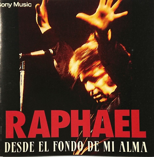 Raphael Cd Desde El Fondo De Mi Alma 1995 Importado Impecabl