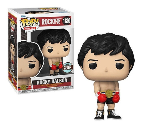 Funko Pop 1180  Rocky Balboa Rocky 45th Specialty Series