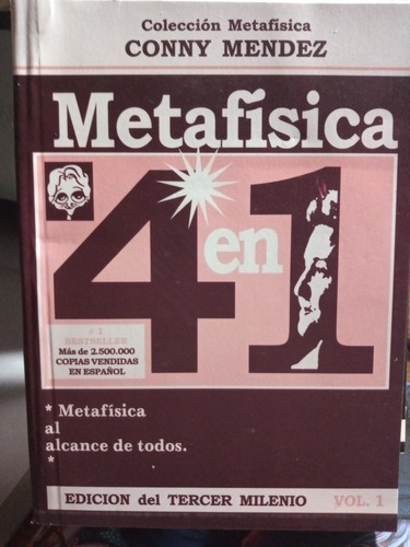 Pack Metafisica 4 En 1 Volumen 1y2 Conny Mendez Nuevoo