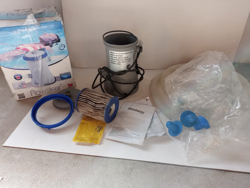 Filtro Pileta Flowclear Bestway 58148 Usado Completa (Usado)