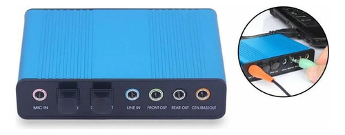 Adaptador De Tarjeta De Sonido Óptico Zz 5.1
