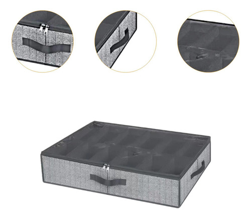 Organizador De Zapatos Debajo De La Cama Bolsa De