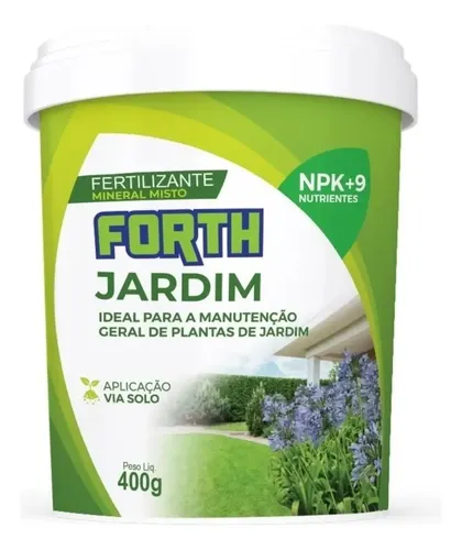 Adubo Fertilizante Mineral Plantas Forth Jardim 400g Npk