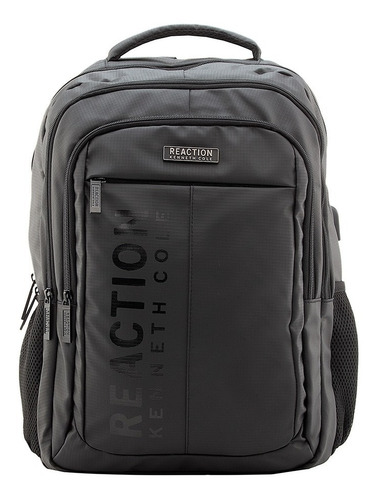 Mochila Kenneth Cole® Reaction Porta Laptop 16 Impermeable Color Negro