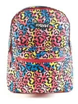 Comprar Mochila Kooshi Urbana Animal Print 17 Pulgadas Wabro 91323 Color Rosa Animal Print